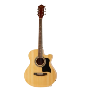 Mars Semi Acoustic Guitar 405 Natural Colour